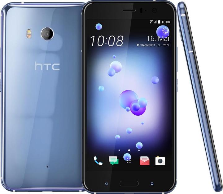 Produktbild HTC U11 (64 GB, Amazing Silver, 5.50", Hybrid Dual SIM, 12.20 Mpx, 4G)