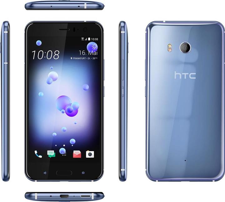Produktbild HTC U11 (64 GB, Amazing Silver, 5.50", Hybrid Dual SIM, 12.20 Mpx, 4G)