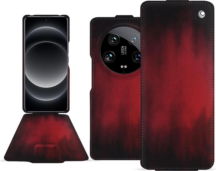 Actual product image Noreve Vertical leather shell (Xiaomi 14 Ultra)