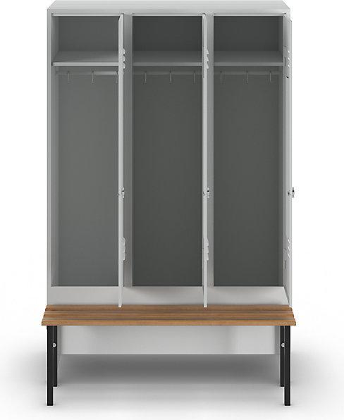 Image du produit Wolf Vestiaire avec banc en saillie (120 cm, 185 cm)