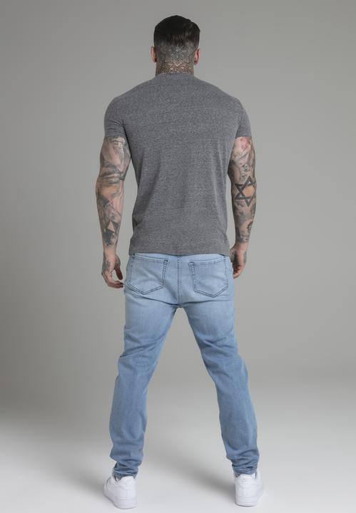 Immagine prodotto Siksilk Maglietta Marl in grigio scuro (M)