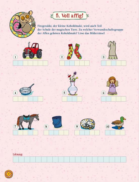 Produktbild Die Schule der mag Tiere - Endlich Pause! Rätselbuch (Deutsch, Christiane Hahn, Nikki Busch, Margit Auer, 2023)
