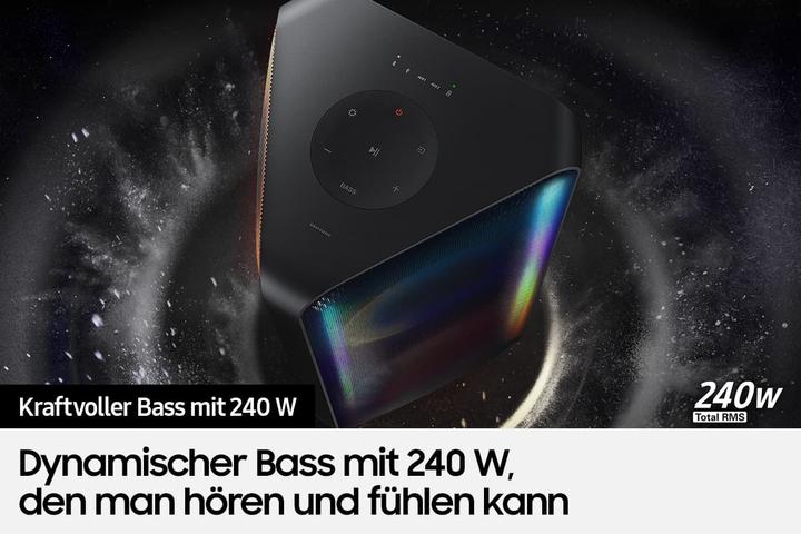 Productafbeelding Samsung MX-ST50B (18 h, Oplaadbare batterij)