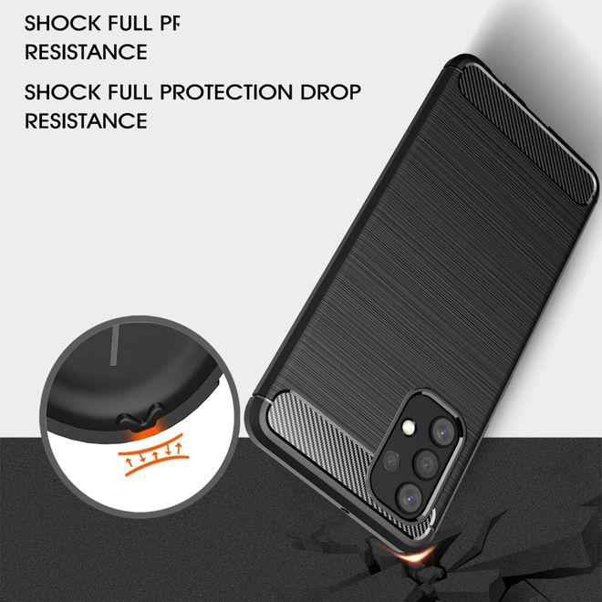 Produktbild MU Style Carbon Fiber TPU Softcase Series (Samsung Galaxy A32)