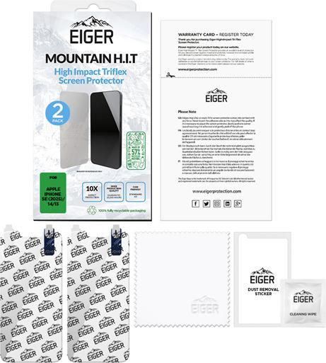 Immagine prodotto Eiger Mountain H.I.T (2er-Pack) (2 Pezzo/i, Apple iPhone 16e)