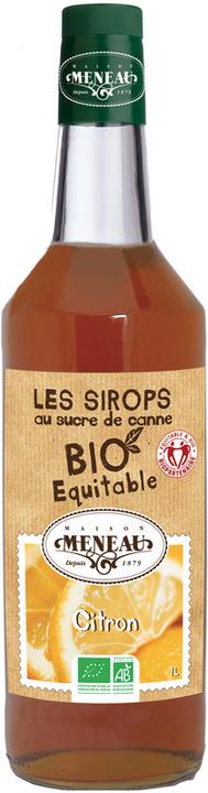Image du produit Meneau Sirop de citron BIO - 1l -