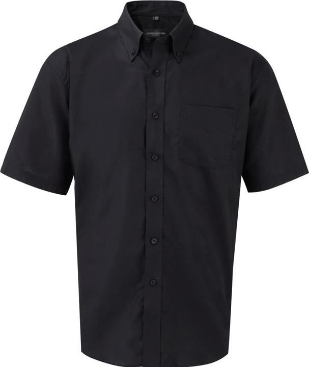 Russell Collection Oxford Hemd Kurzarm pflegeleicht