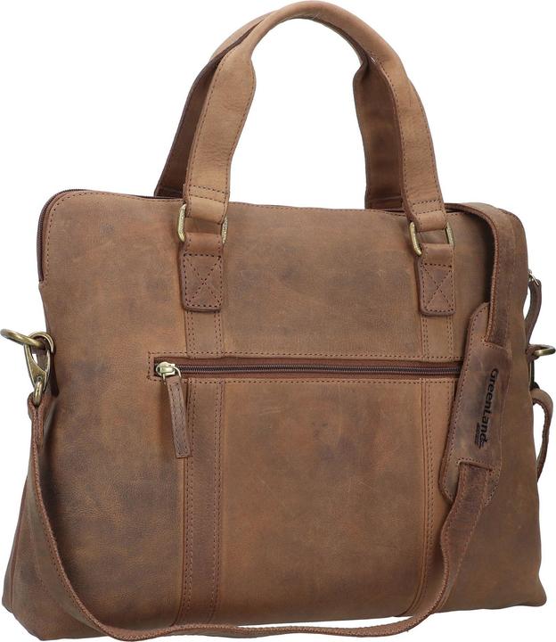 Produktbild Greenland Nature Montenegro Aktentasche Leder 40 cm Laptopfach