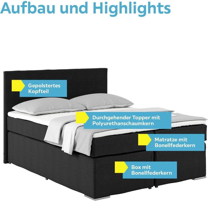 Produktbild Blanar Boxspringbett (160 x 200 cm)