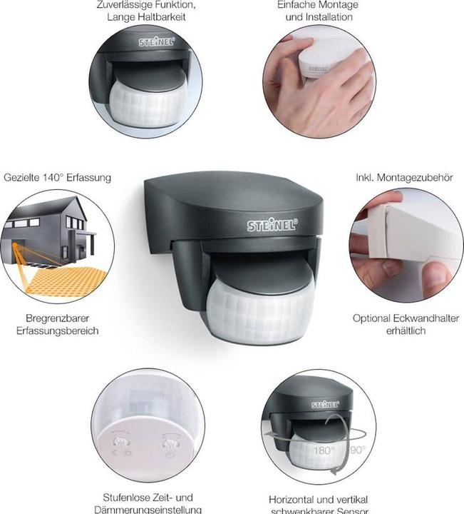 Image du produit Steinel Capteur infrarouge IS 140-2 (14 m)