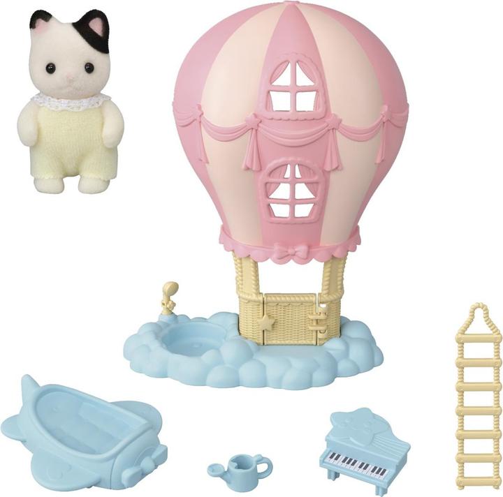 Actual product image Sylvanian Families Balloon playhouse with figure