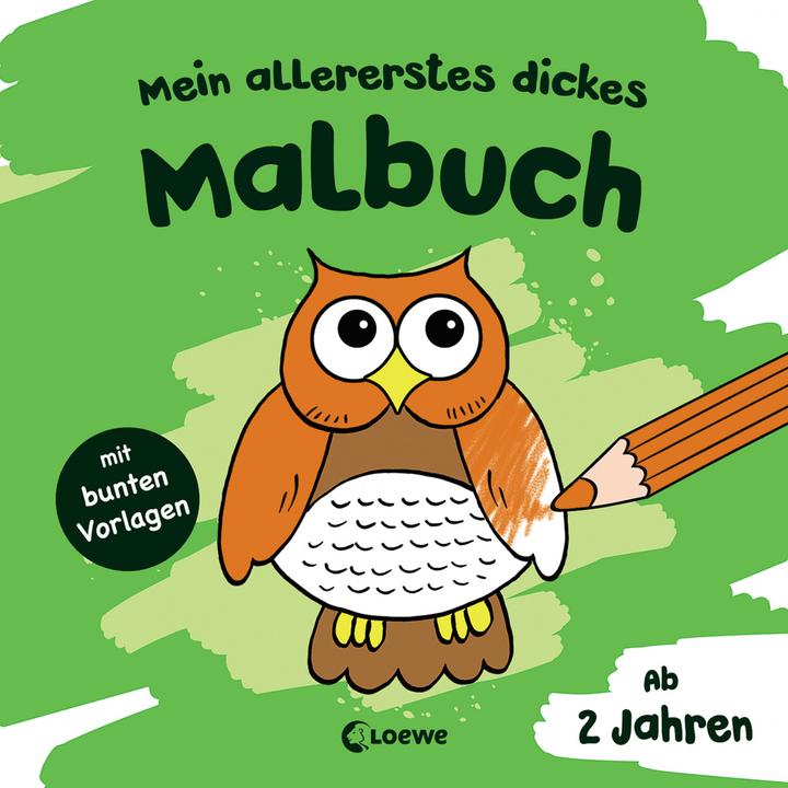 Image du produit Mon tout premier livre de coloriage épais (hibou)