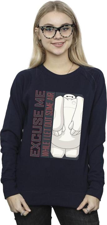 Immagine prodotto Disney Big Hero 6 Baymax Excuse Me Some Air Felpa Donna (M)