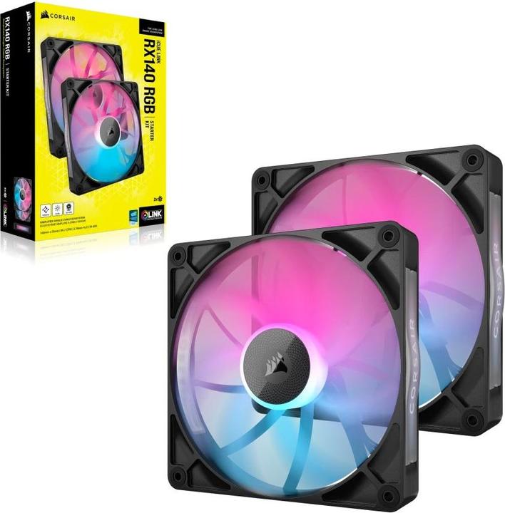 Productafbeelding Corsair Link RX140 (140 mm, 2 x)