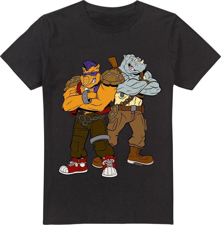 Actual product image Teenage Mutant NT Mens Bebop & Rocksteady T-Shirt (5XL)