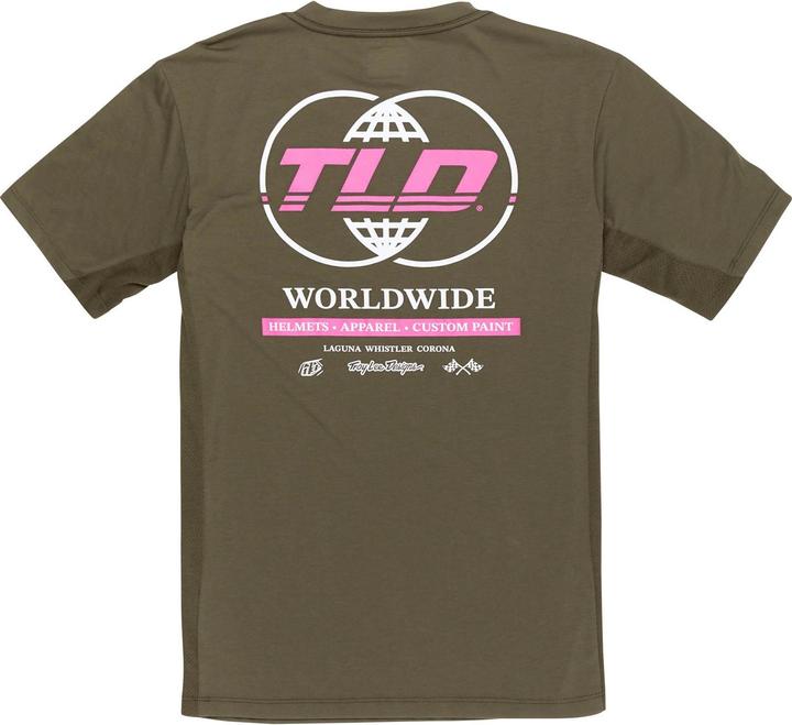 Image du produit Troy Lee Designs Skyline SS Ride Tee, Worldwide, caper, L (L)