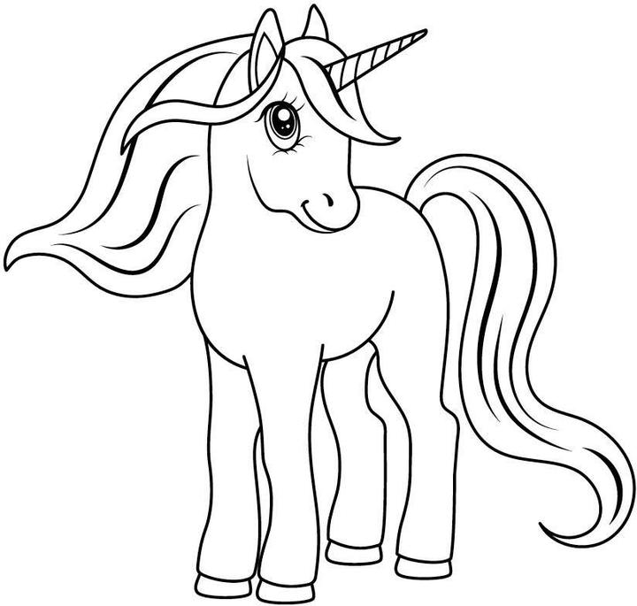 Image du produit Mon bloc de coloriage licorne