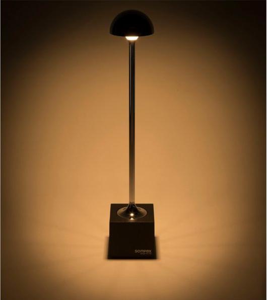 Image du produit Sompex FLORA chrome Lampe de bureau à batterie (247 lm)
