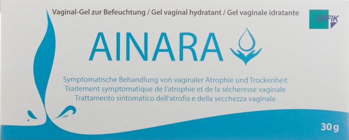 Actual product image Ainara non hormonal vaginal gel tube incl. cannula (Intimate gel)