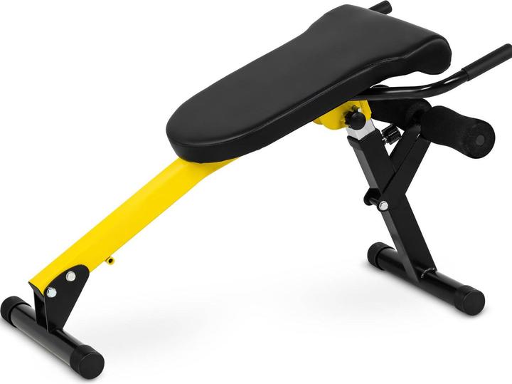 Productafbeelding Gymrex Rücken- und Bauchtrainer Hyperextension zusammenklappbar einstellbar 130 kg