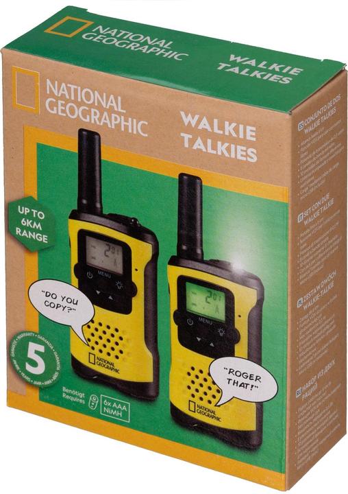 Produktbild National Geographic Rettungsdienst Walkie Talkie Set (6 km)