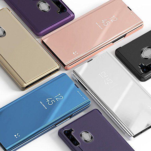 Productafbeelding Hurtel Clear View hoesje voor Samsung Galaxy A11 / M11 roze (Samsung Galaxy A11, Samsung Galaxy M11)