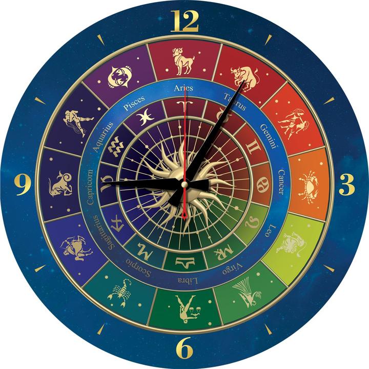 Produktbild Lamberth Puzzle 570 pieces Puzzle Clock - Zodiac (570 Teile)