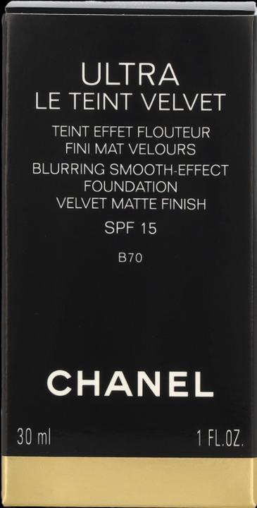 Image du produit Chanel Ultra Le Teint Velvet B70 30 ml (B70 Beige)