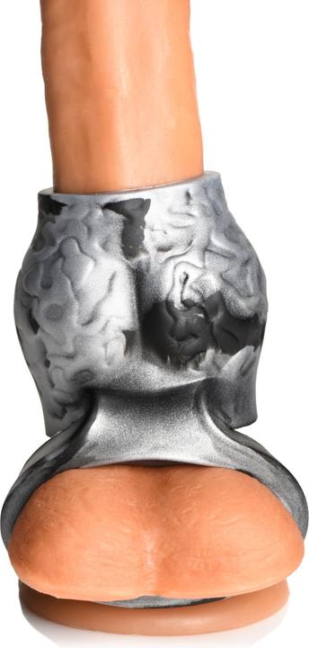 Produktbild Creature Cocks XR Brands Night Prowler Ballstretcher Grau (2.30 cm)