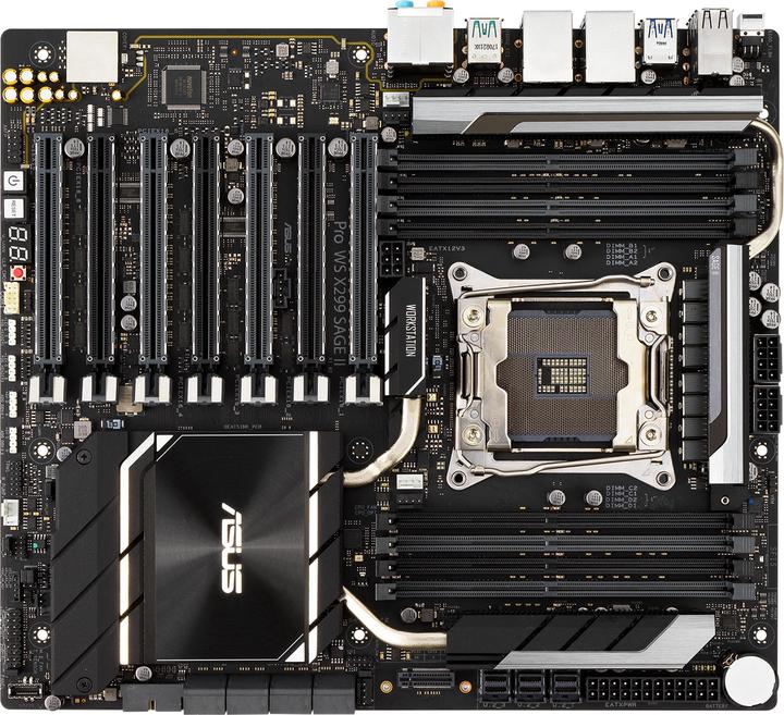 Actual product image ASUS PRO WS X299 SAGE II (LGA 2066, Intel X299, SSI CEB)