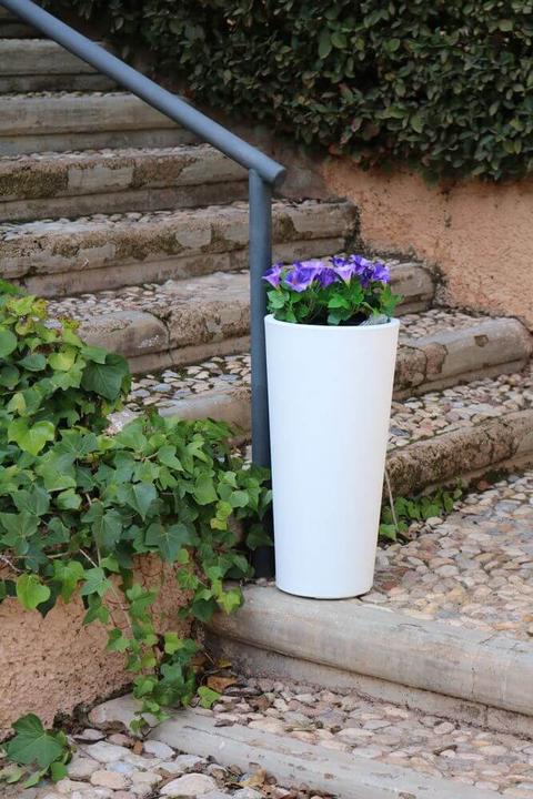 Produktbild Newgarden FICUS 60 LED Blumentopf, Pflanzgefäss beleuchtet gross für Garten, Terrasse E27 ø29x59cm IP6 (E27)