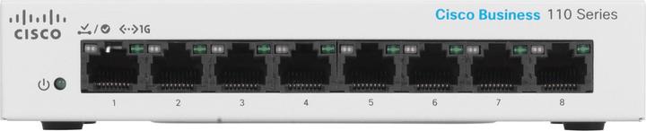 Actual product image Cisco Switch CBS110-8T-D-EU 8 Port (8 Ports)