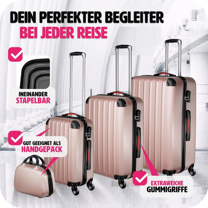 Produktbild tectake Hartschalenkoffer (90 l, M (50 - 90l))