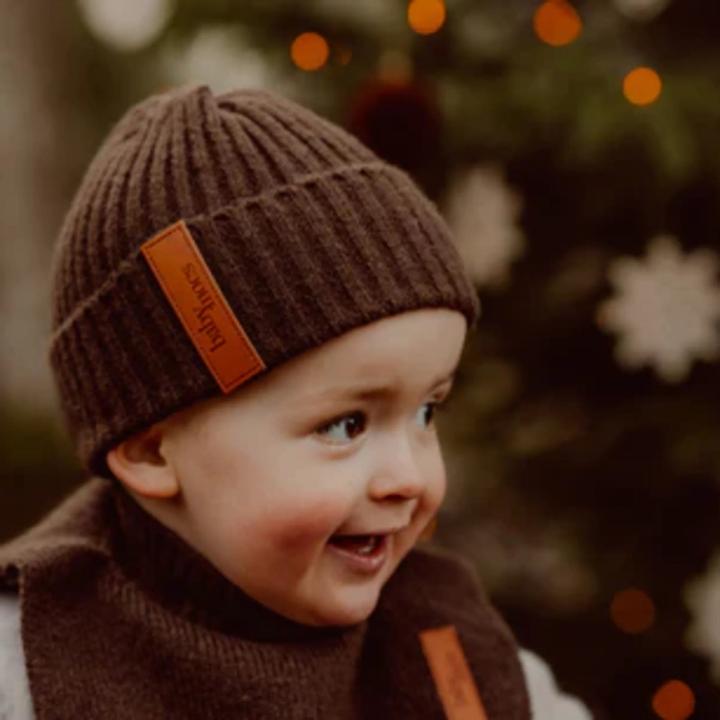 Produktbild BabyMocs Beanie - Braun