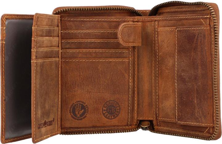Image du produit Greenburry Porte-monnaie Vintage Signe du zodiaque en cuir 10 cm