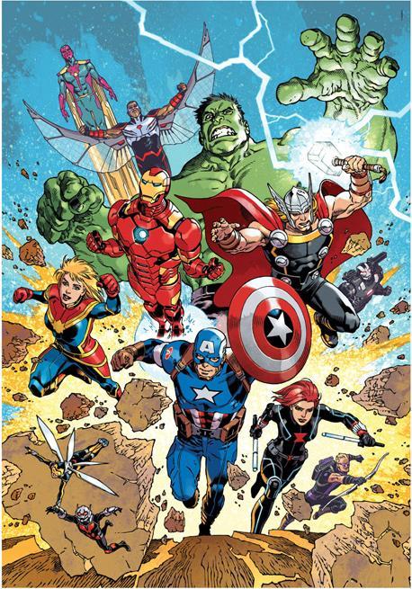 Actual product image Clementoni MARVEL - Avengers - Puzzle 300P (300 pieces)