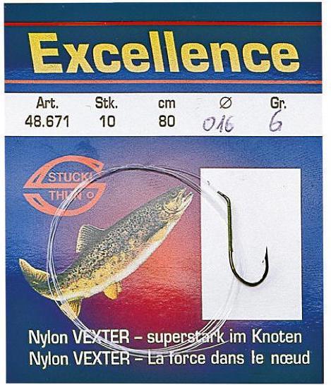 Stucki Thun Excellence geleimte Haken mit Widerhaken