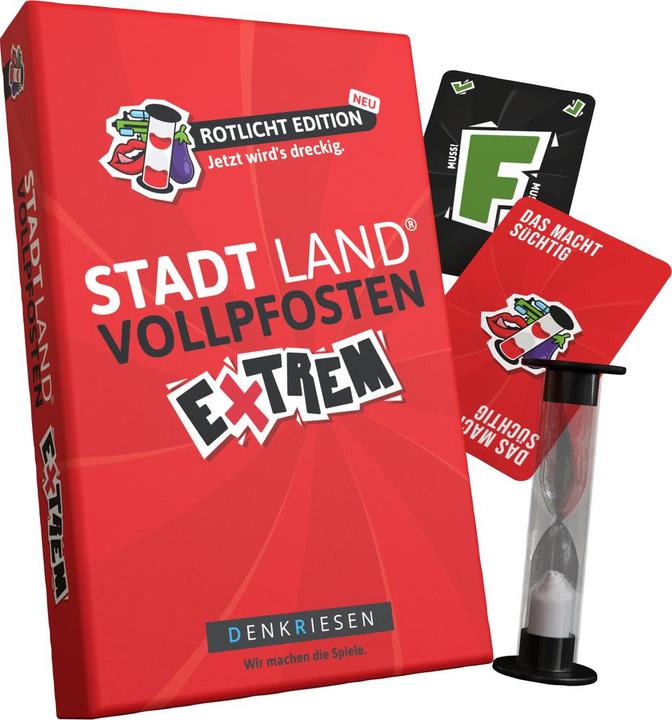Denkriesen STADT LAND VOLLPFOSTEN – EXTREM - Rotlicht Edition - "Jetzt wird's drecking" (Deutsch)