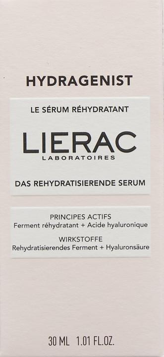 Nährwerte und Zutaten Lierac Hydragenist Serum Fl 30 ml (30 ml)