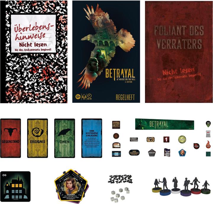 Produktbild Hasbro Gaming Betrayal at House on the Hill (Deutsch)