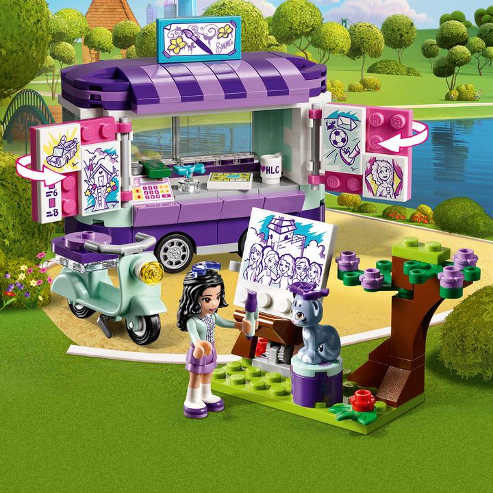 Immagine prodotto LEGO Il chiosco d'arte mobile di Emma (41332, LEGO Friends)