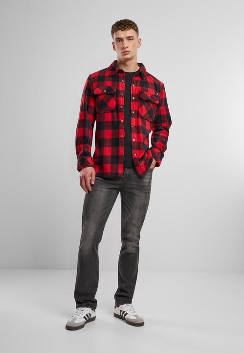 Produktbild Brandit Jeff Fleece Shirt Long Sleeve - 69153 (XXL)