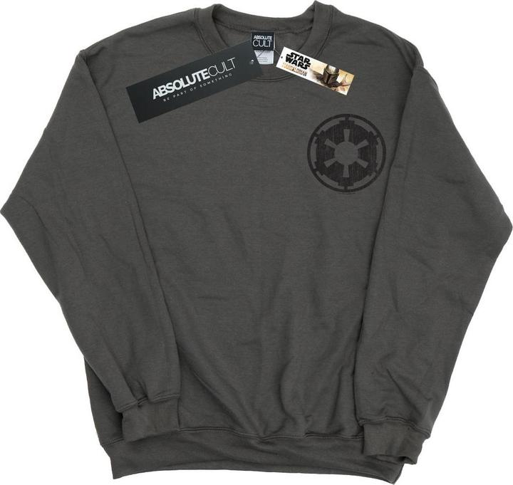 Image du produit Star Wars - Sweat THE MANDALORIAN GALACTIC EMPIRE INSIGNIA BREAST PRINT - Homme (L)