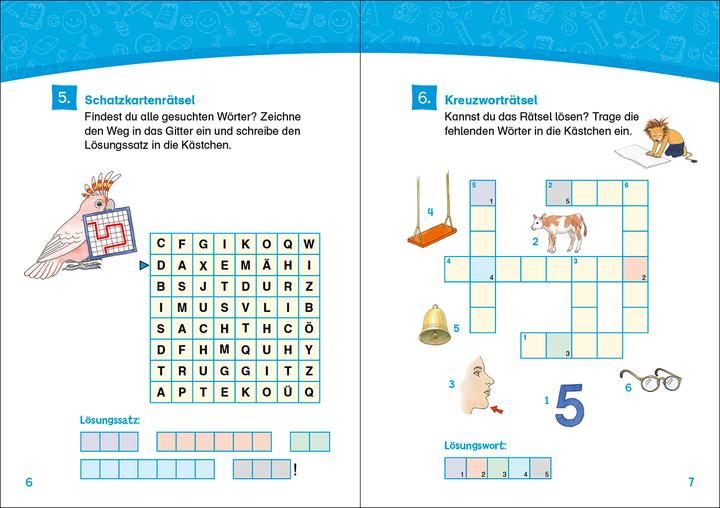 Immagine prodotto Leselöwen Kreuzworträtsel für Leseprofis - 2. Klasse (Sonnengelb) (Tedesco, Katrin Merle, Apprendimento e puzzle Loewe, 2022)