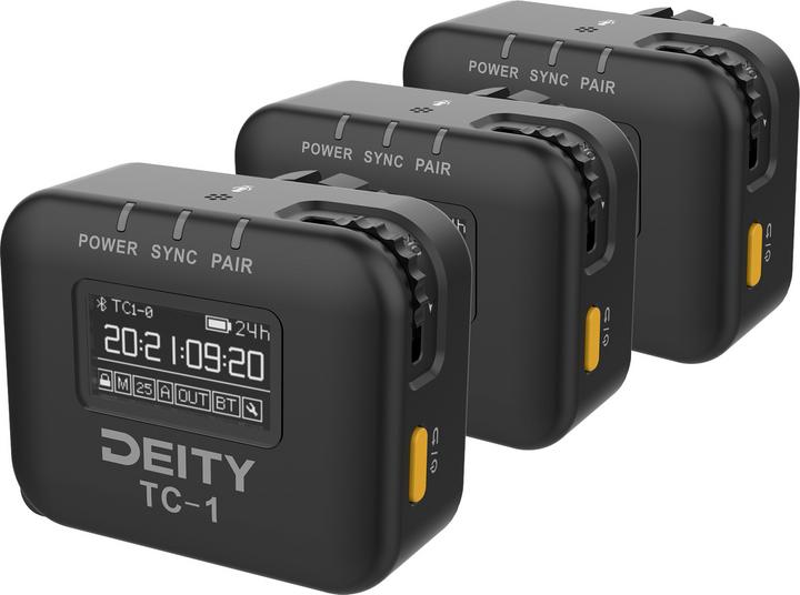Produktbild Deity TC-1 Timecode Generator 3er Kit inkl. Kabel (Diverse)
