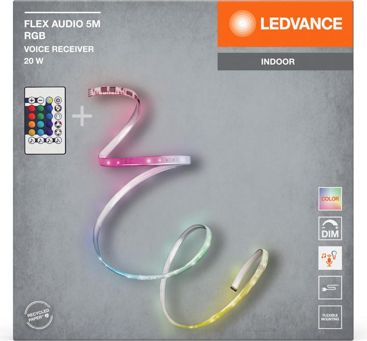 Produktbild Ledvance LED-Stripe (Rot, Grün, Mehrfarbig, 500 cm, Indoor)