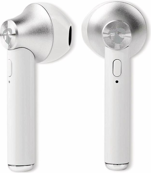 Produktbild Nedis Bluetooth-Kopfhörer, In-Ear, 3h - weiss (3 h, Kabellos)