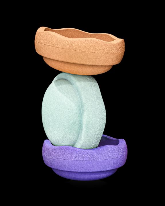 Actual product image Stapelstein Pastel Secondary (3 pcs.)