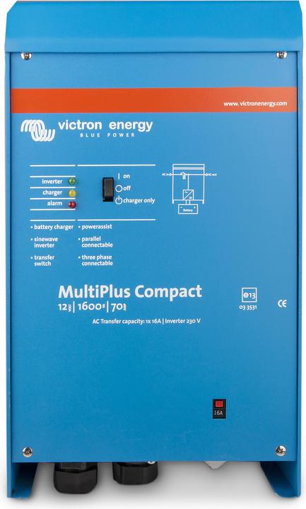 Image du produit Victron Energy MultiPlus C 12/1600/70-16