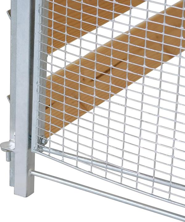 Image du produit Bellissa Composteur bois/métal avec tamis (1000 l)
